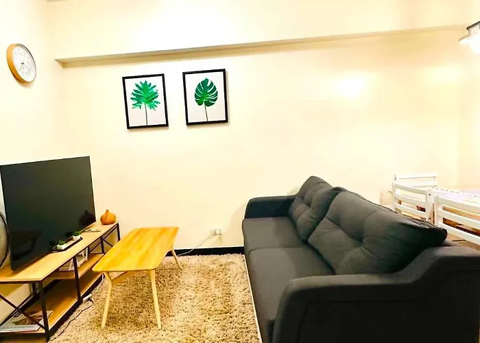 Spacious 2br With Balcony In Kai Garden Residences With Netflix, Ac And Free Wifi Near Megamall, Shangrila, Starmall, Boni Mrt Apartahotel *